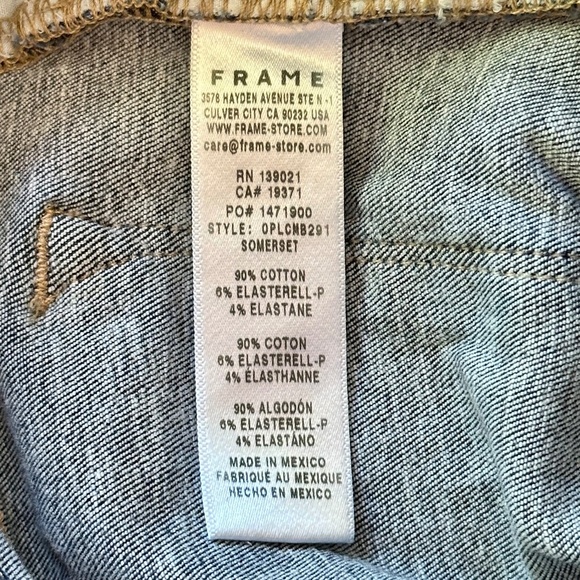 Frame Le Crop Mini Boot Jeans in Somerset - Picture 9 of 11